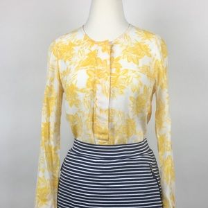 J crew women  long sleeve blouse